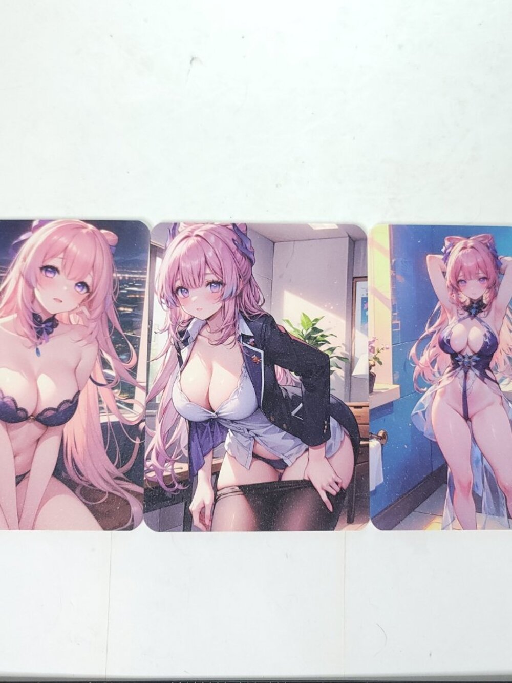 Kokomi Genshin Anime Waifu Art Oversized Board A6 Lot of 3